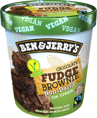 Foto de Chocolate Fudge Brownie Non-Dairy Ice Cream