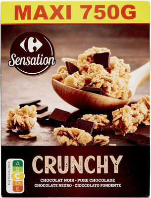 Foto de Muesly croustillant cruchy chocolat noir intense