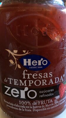 Foto de Zero mermelada de fresa de temporada 100% fruta