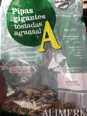 Foto de Pipas gigantes tostadas aguasal
