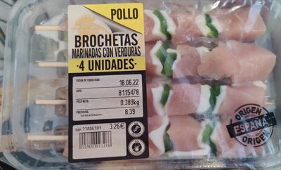 Foto de Brochetas de pollo