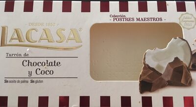 Foto de Turrón de chocolate y coco