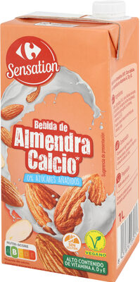 Foto de Bebida de almendra calcio sin azúcares añadidos