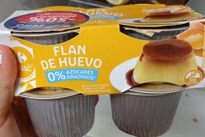 Foto de flan de huevo