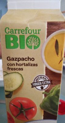 Foto de Gaspacho con hortalizas frescas