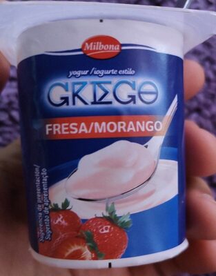 Foto de Yogurt griego fresa