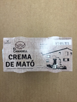 Foto de Crema de mató
