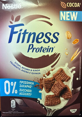 Foto de Nestle fitness protein cocoa 0% added sugar