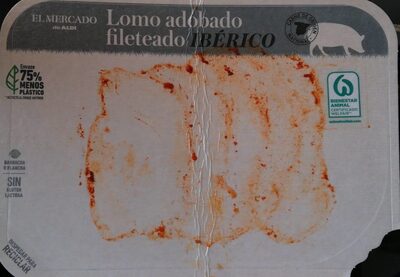 Foto de Lomo adobado fileteado ibérico