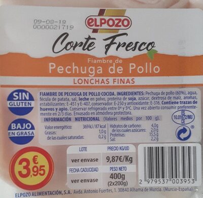 Foto de Fiambre de pechuga de pollo