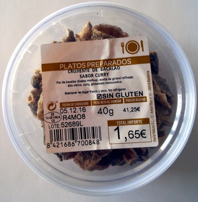 Foto de Crujientes de bacalao sabor curry