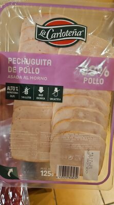 Foto de PECHUGUITA DE POLLO ASADA AL HORNO