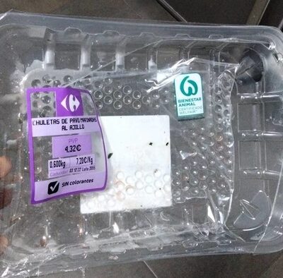 Foto de Chuletas de pavo marinadas al ajillo