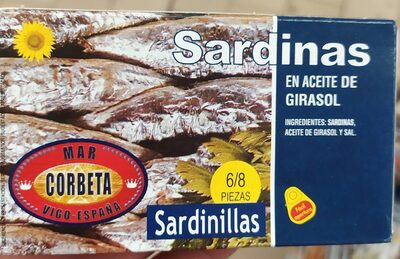 Foto de Sardinas en aceite de girasol