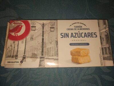 Foto de Turrón crema de almendras sin azúcares añadidos