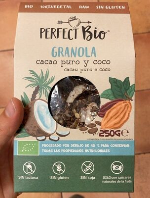 Foto de Granola cacao puro y coco