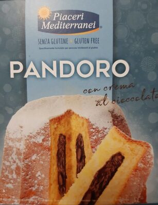 Foto de Pandoro con crema de chocolate sin gluten
