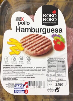 Foto de Hamburghesa pollo