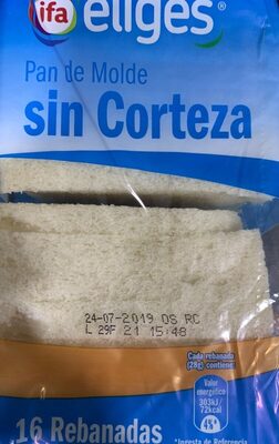 Foto de Pan de molde sin corteza
