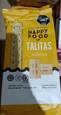 Foto de talitas happy food clasicas