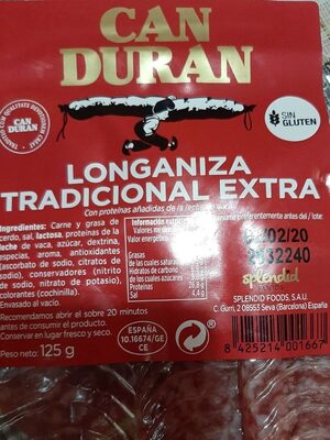 Foto de Longaniza tradicional extra