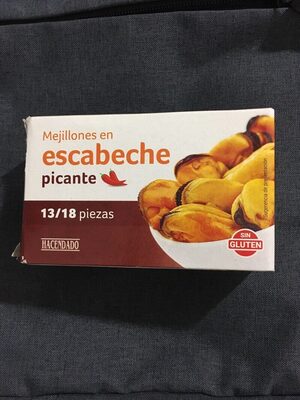 Foto de Mejillones en escabeche picante
