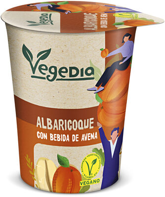 Foto de Postre de avena con albaricoque