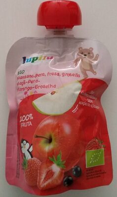 Foto de Manzana, pera, fresa, grosella