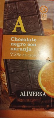 Foto de Chocolate negro con naranja