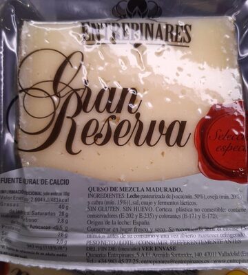 Foto de Gran reserva queso de mezcla madurado