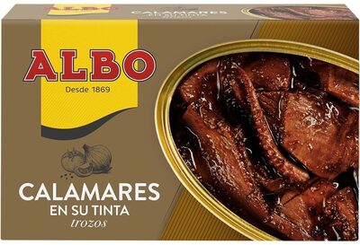 Foto de Calamares troceados su tinta