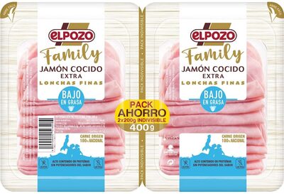 Foto de Jamón cocido extra family