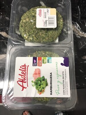 Foto de Hamburguesas de pavo y espinacas sin gluten