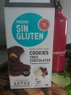 Foto de Cookies sin gluten tres chocolates