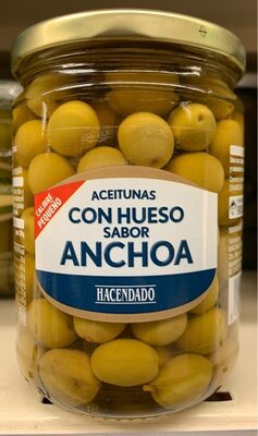 Foto de Aceituna con hueso sabor anchoa