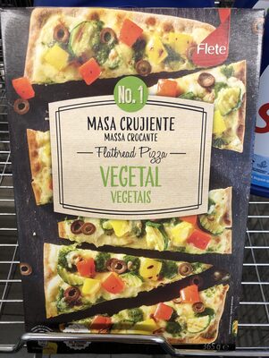 Foto de No. 1 Masa Crujiente Flatbread Vegetal