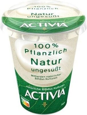 Foto de Danone ACTIVIA® 100% Pflanzlich Natur ungesüßt 400g