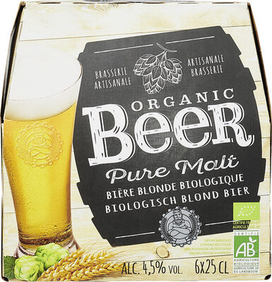 Foto de Bière blonde biologique pur malt