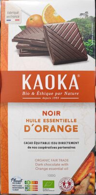 Foto de Chocolat noir huile essentielle orange