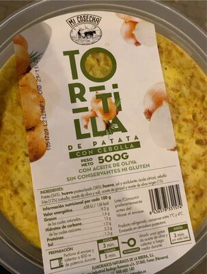 Foto de Tortilla con cebolla