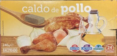 Foto de Caldo de pollo en pastillas