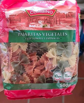 Foto de Pajaritas vegetales con tomate y espinacas