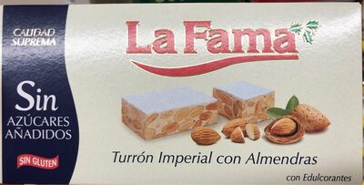 Foto de Turrón imperial con almendras