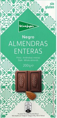 Foto de Chocolate negro con almendras enteras