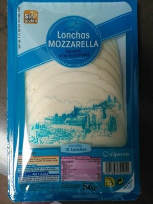 Foto de Lonchas MOZZARELLA Sin gluten a