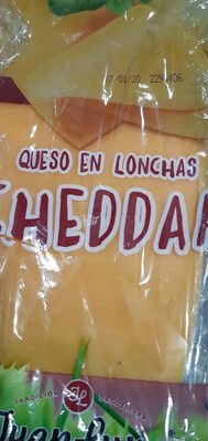 Foto de Queso en lonchas Cheddar