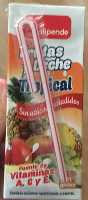 Foto de Frutas y leche tropical