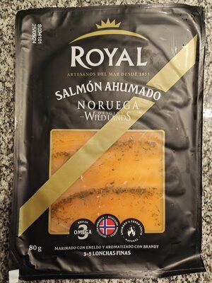 Foto de Salmón ahumado marinado con eneldo