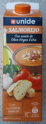 Foto de Salmorejo con aceite de oliva virgen extra