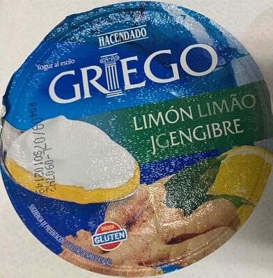 Foto de Yogur griego limón y jengibre